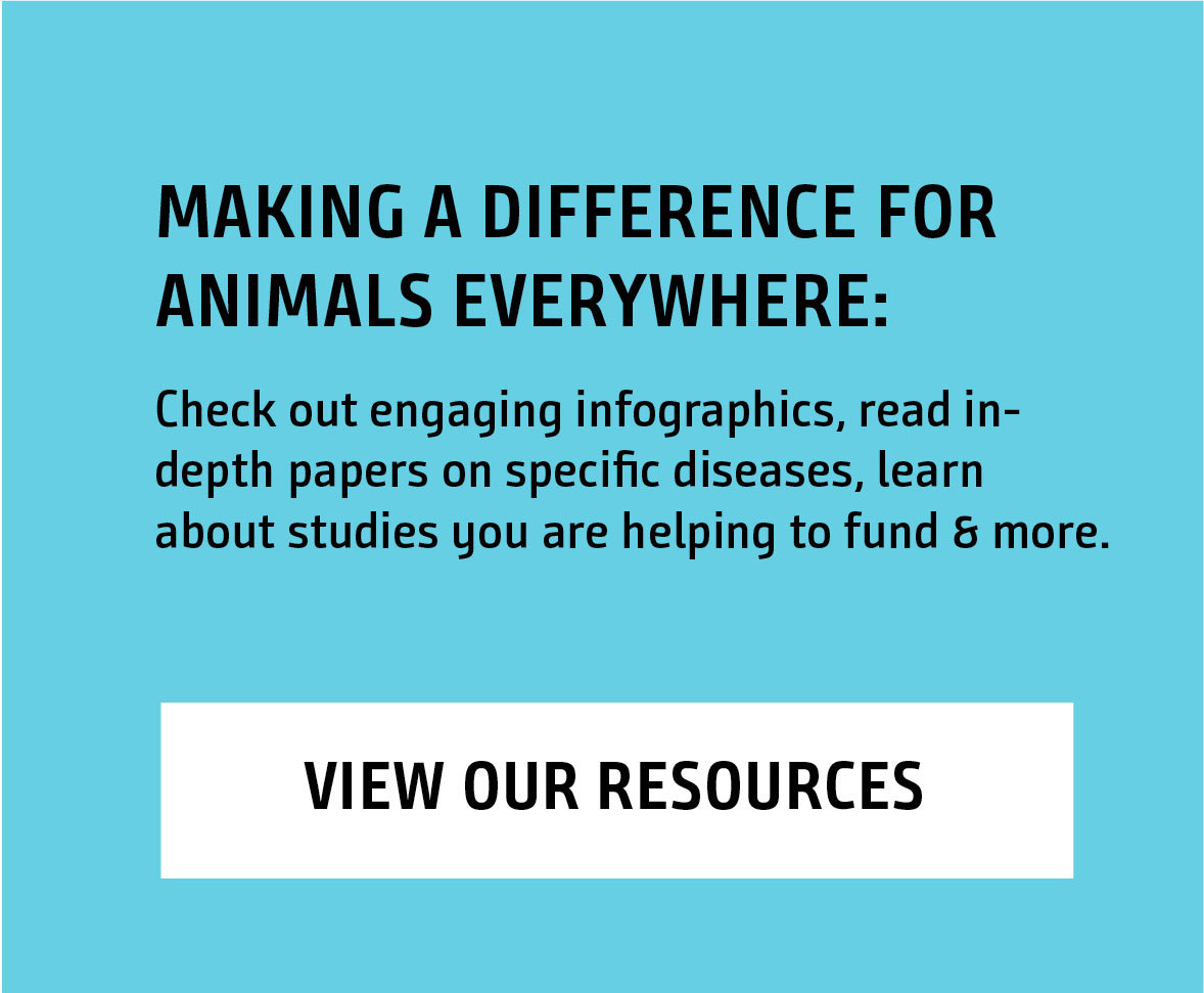 Check out engaging infographics, read in-depth papers on specific diseases, learn about studies you are helping to fund and more. VIEW OUR RESOURCES