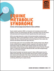 Equine Metabolic Syndrome White Paper