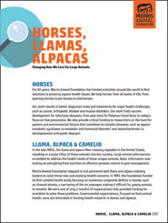 Horses, Llamas, Alpacas White Paper