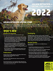 2022 Report: Golden Retriever Lifetime Study