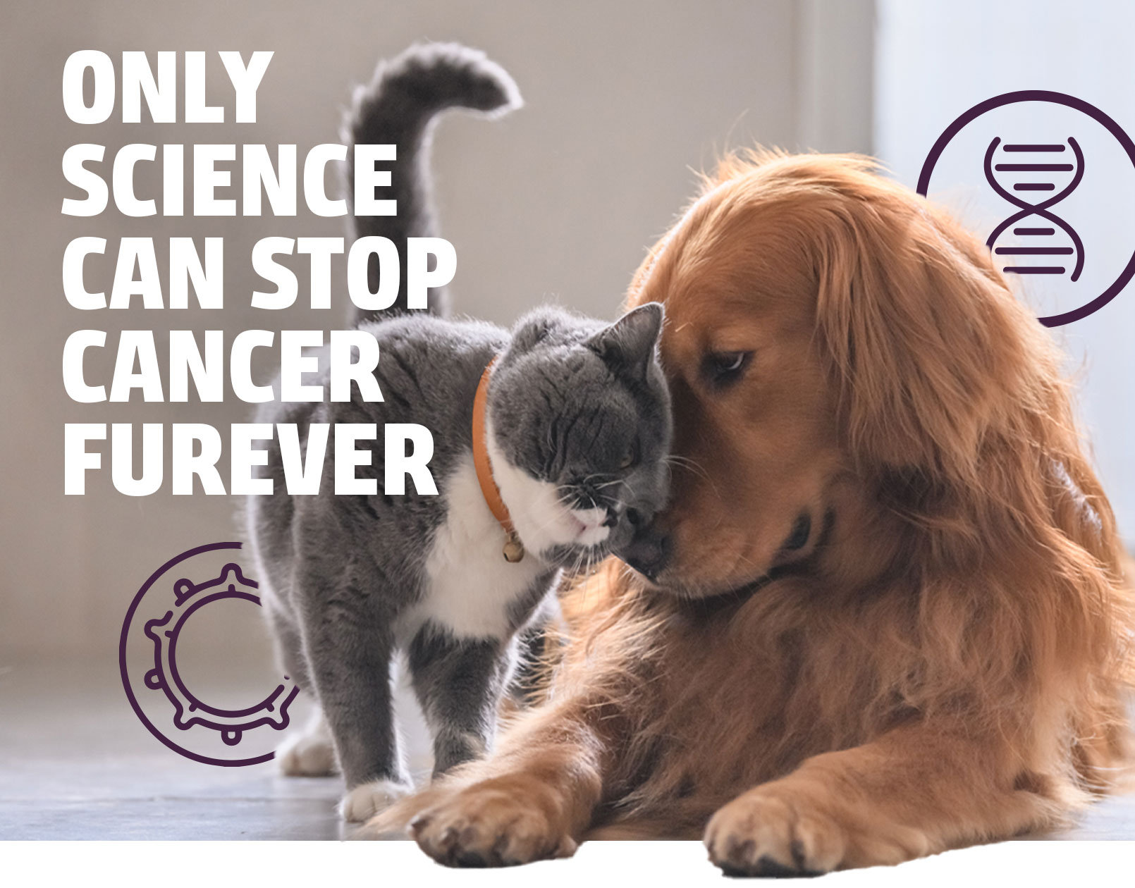 Only Science Can Stop Cancer Furever