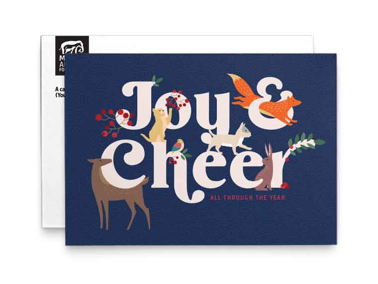 Joy & Cheer Holiday Card