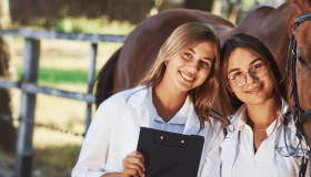 vet students